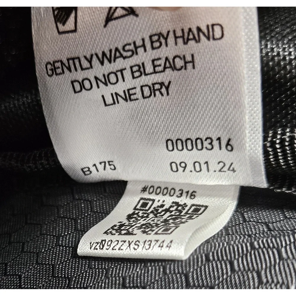 Adidas Diablo Small II Duffel Bag Black White Hex Solid Gym Travel Bag NWT